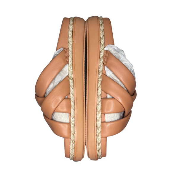 Vince Camuto Chavelle Braided Brown Sandals - Picture 7 of 7